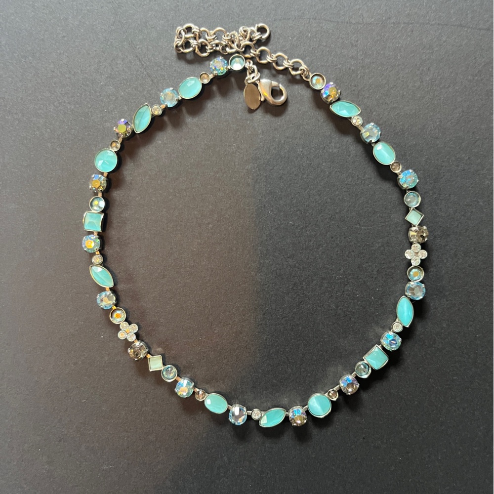 Sorrelli Necklace Blue Aqua Turquoise